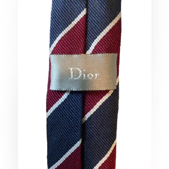 Dior Homme Silk Skinny Tie - Picture 3 of 6
